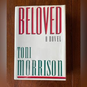 Beloved book by Toni Morrison, stated first edition